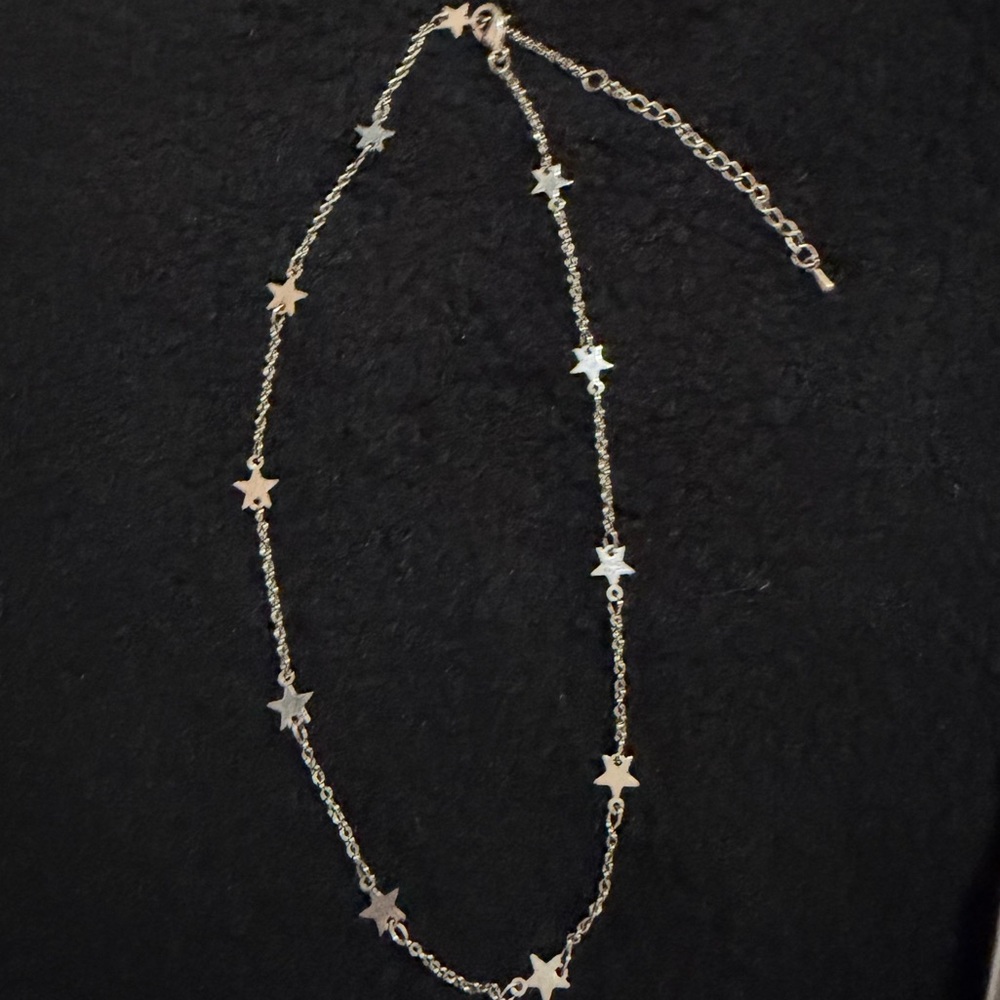Silver Star Necklace